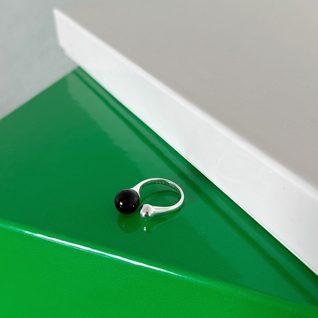 blackball combi ring/silver