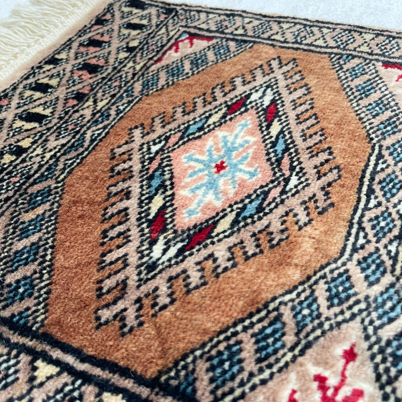 ヴィンテージラグ｜ランナー vintage rug runner * キャメルブラウン camel brown [rra005] ラグの間