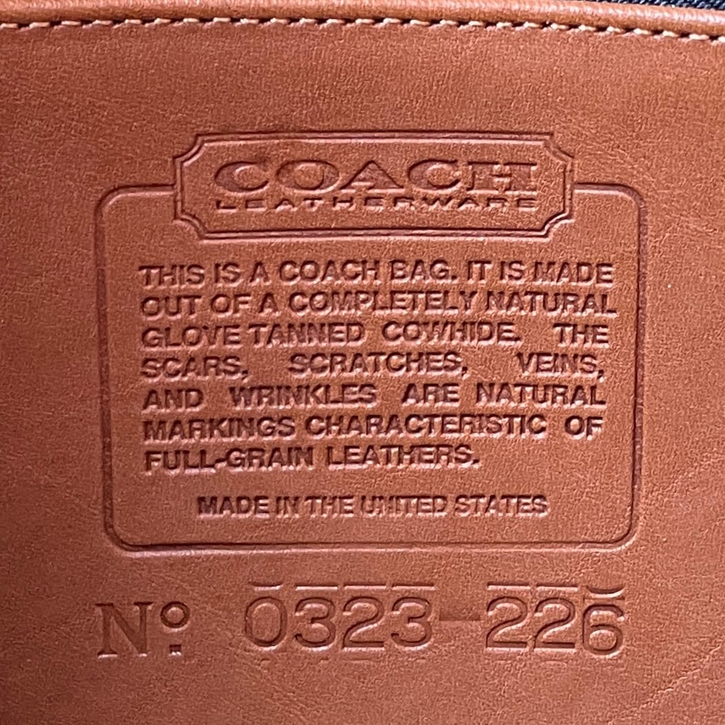 RARE VINTAGE COACH (OLD COACH オールドコーチ ショルダーバッグ