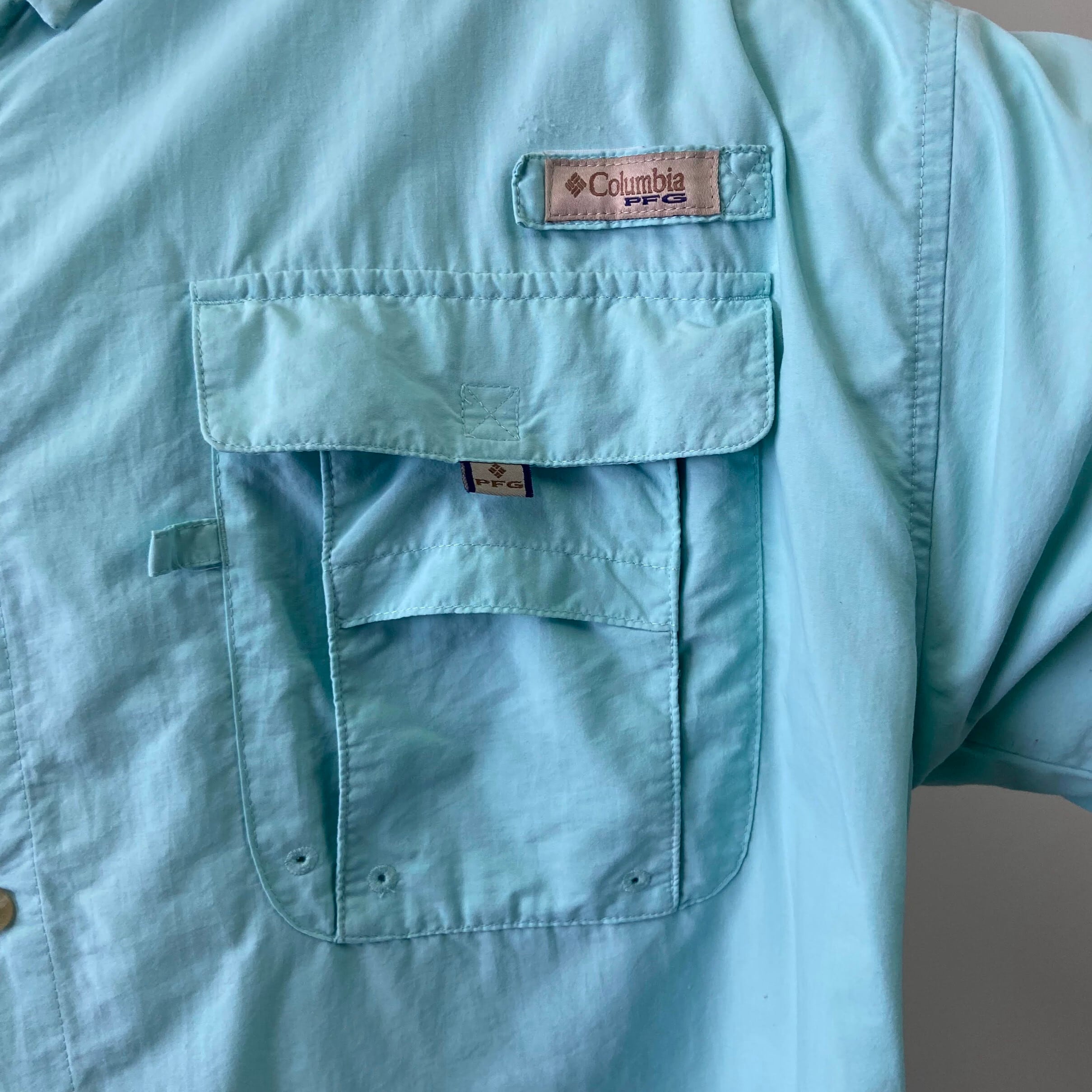 ビッグサイズ Columbia PFG コロンビア 半袖 フィッシングシャツ