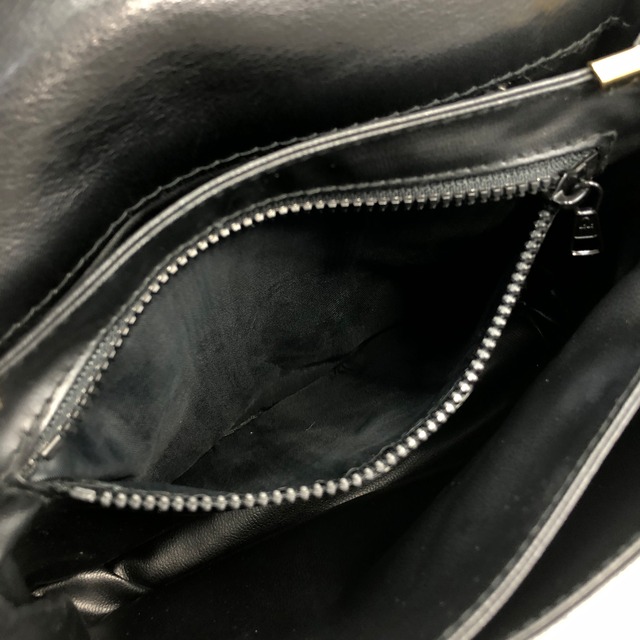CELINE セリーヌ トリオンフ レザー クロスボディ ショルダーバッグ ブラック vintage ヴィンテージ オールド hn5feu