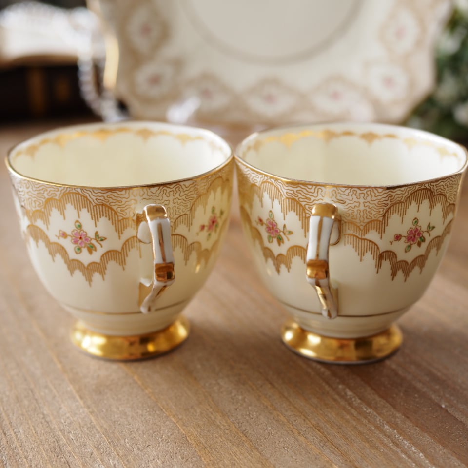 英国 Tuscan 希少 Tea for Two ティーセットB カップ＆ソーサー