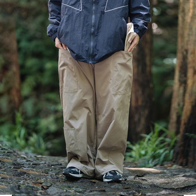 ワイドパラシュートパンツ / Wide-Leg Parachute Pants