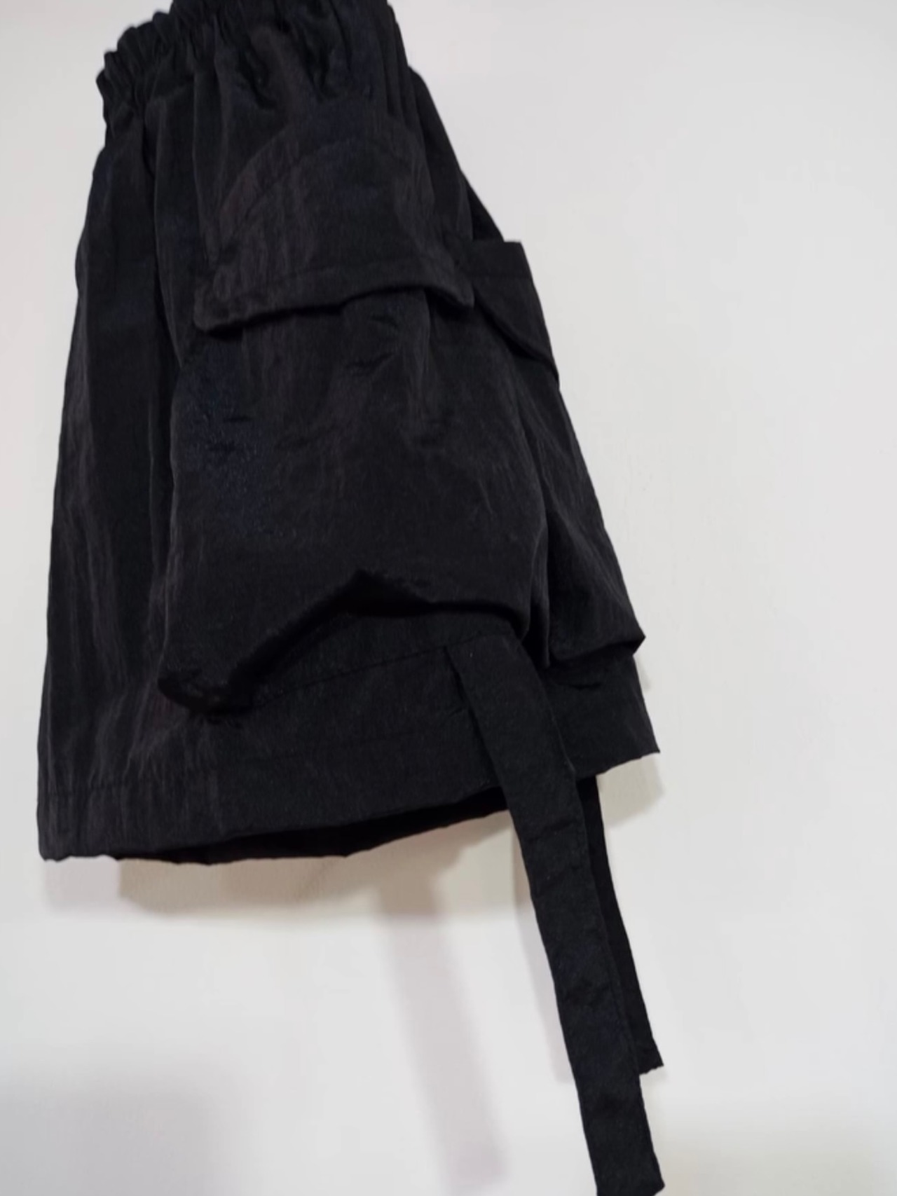 【kkarere】ワッシャーハーフパンツ ブラック S100~110cmのみ - 3