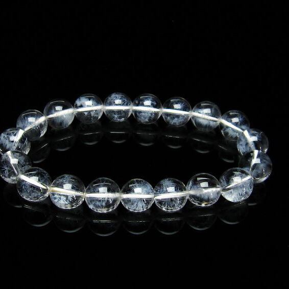 水晶 ブレスレット レーザー彫刻入り 10mm [M便 1/10] 111-11299