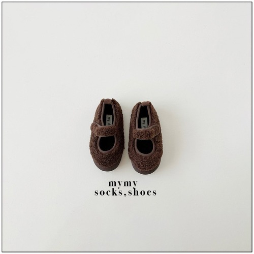 予約 Dachshund Shoes - brown   [ my my ]