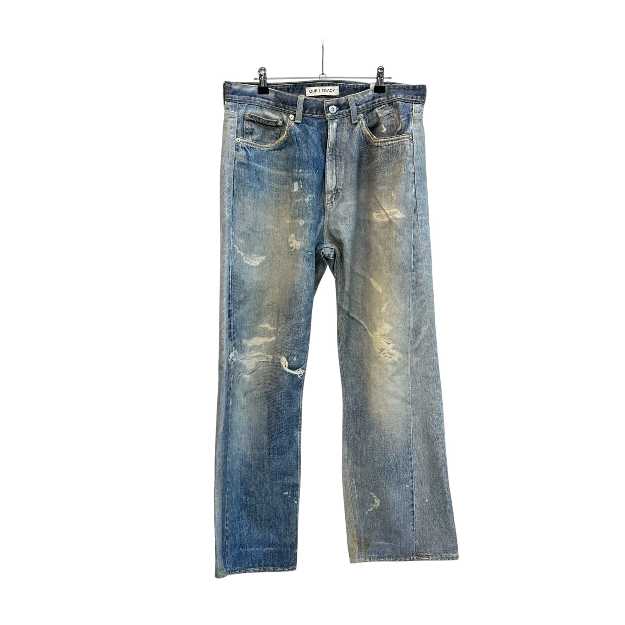 Our legacy digital denim pants