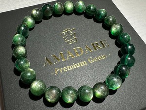 グリーンマイカブレスレット