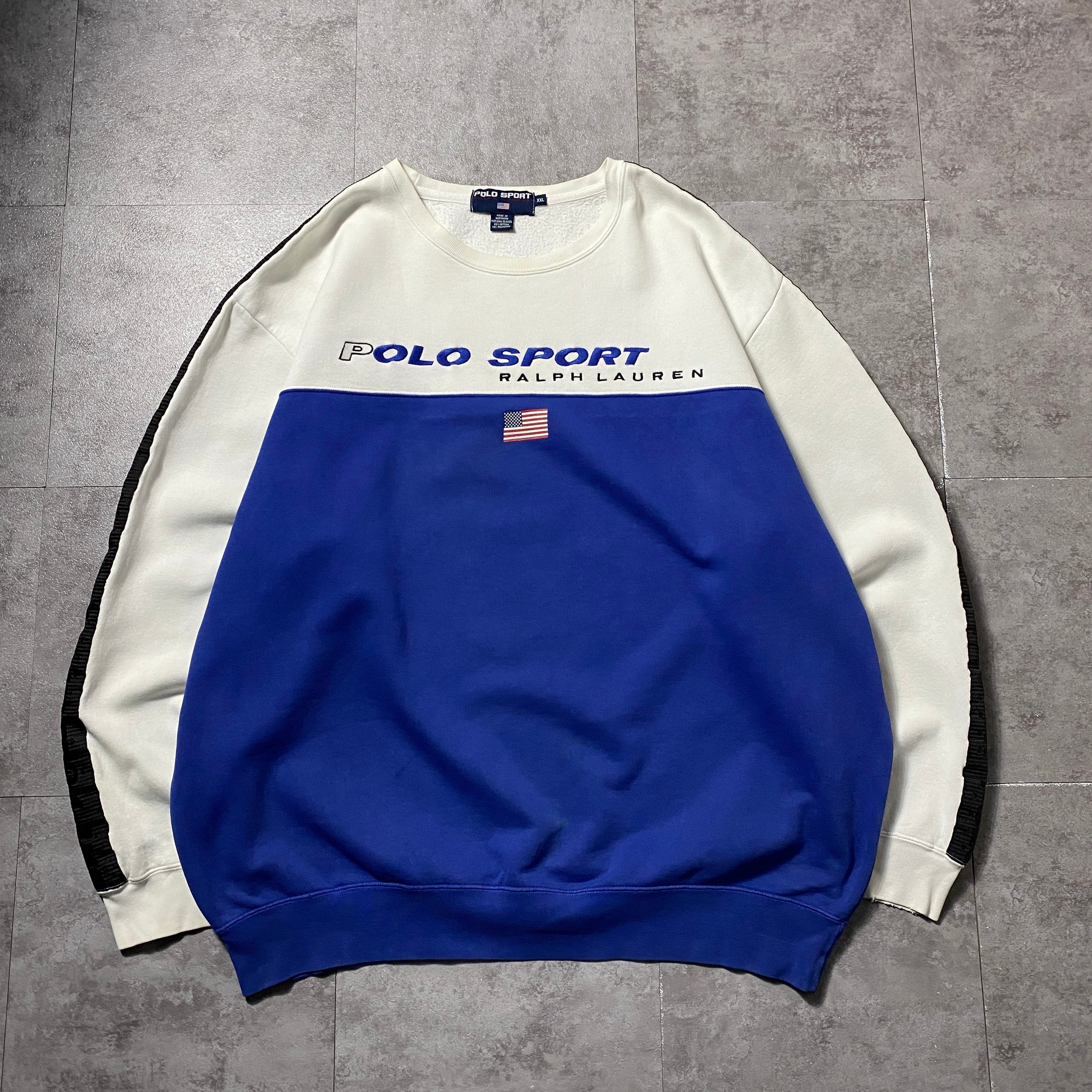 90's Ralph Lauren Polo Sport ラルフローレン ポロスポーツ 刺繍ロゴ