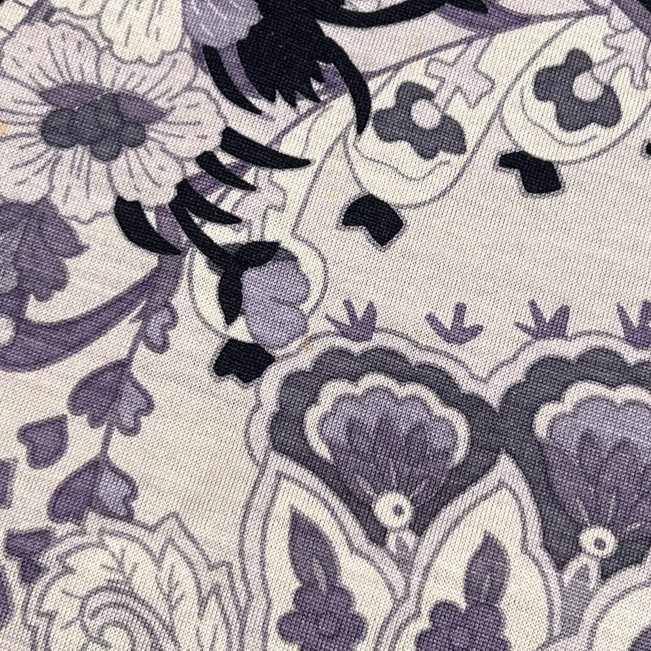 シルク混 LEONARD レオナール 花柄 ペイズリー ニット セーター M/レディース