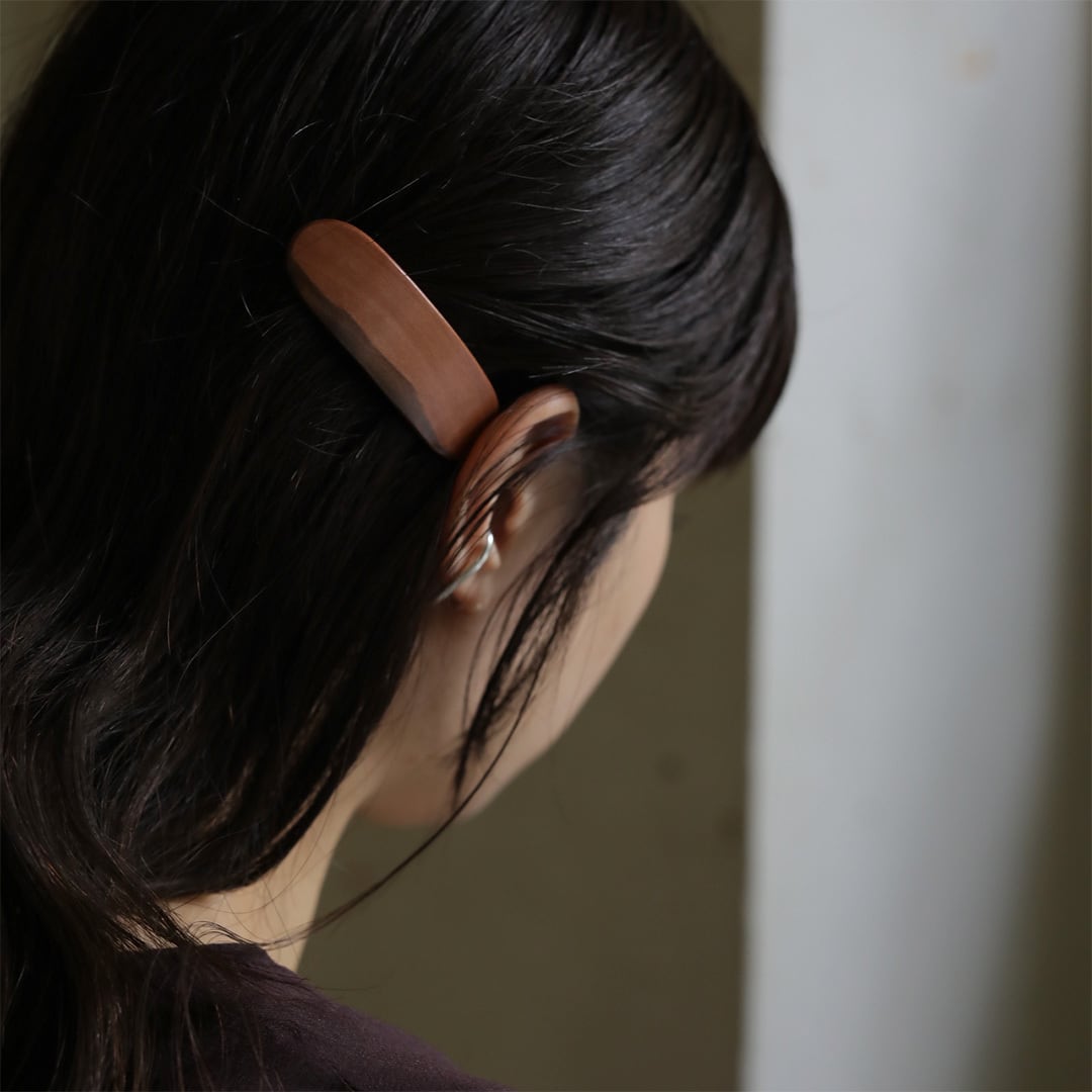 KOSTKAMM (コストカム) Wood Hair Clip (ヘアクリップ) 9504 | FREEPARK