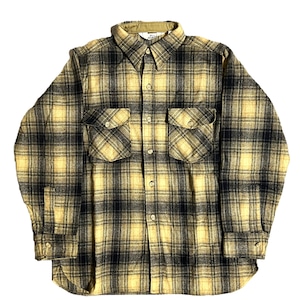 [70's]woolrich flannel shirts ネルシャツ　ウールリッチ