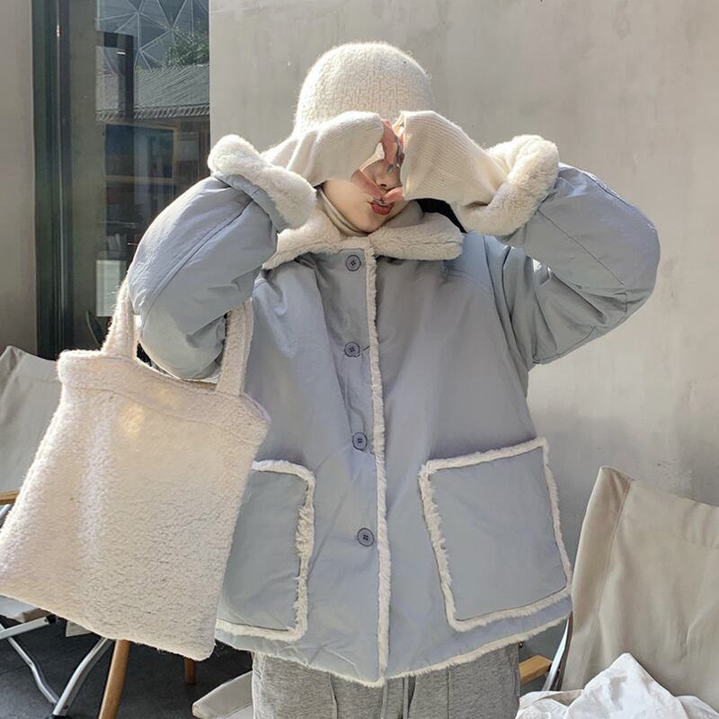 ジャケット ウィンタースタイルベルベット コットン 冬物 萌量不足58467505071