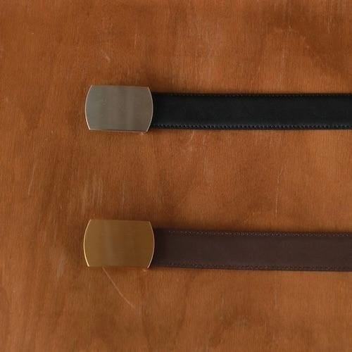 【 anuke 】Reversible Plate Belt