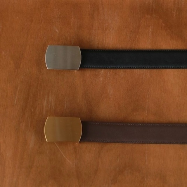 【 anuke 】Reversible Plate Belt