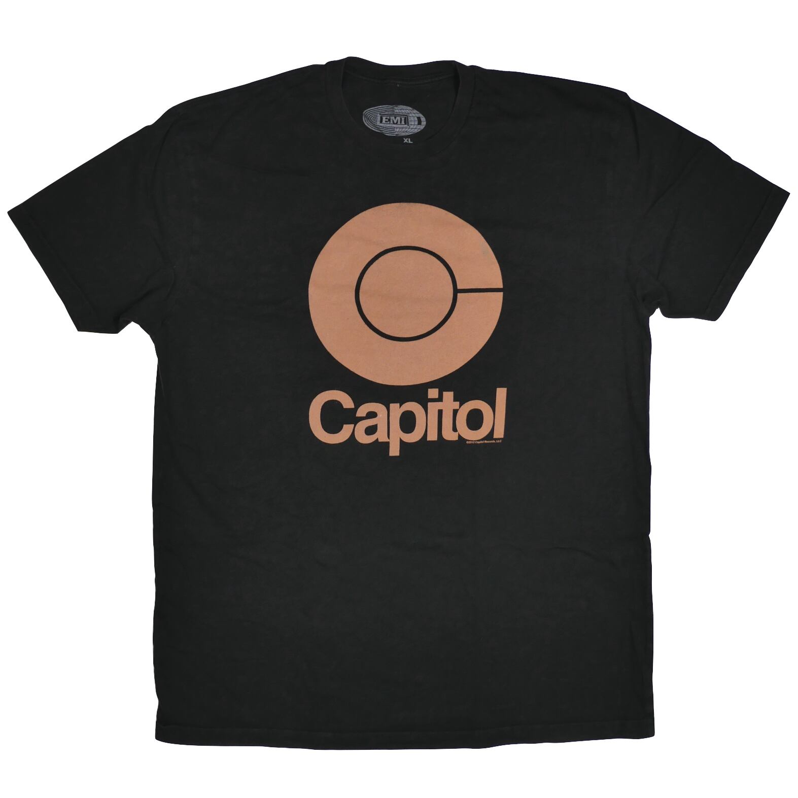 USED【XL】Capitol Records Tee / EMI ©2012