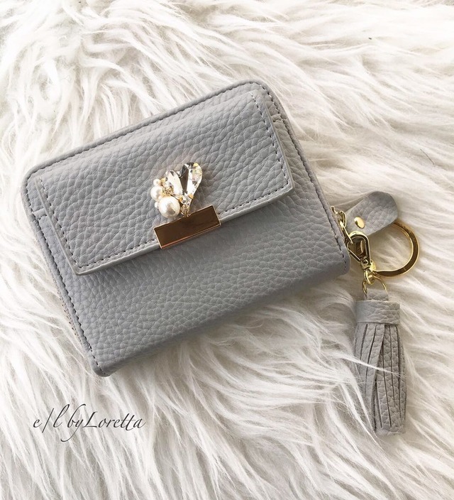 Heart bijou mini wallet  0002