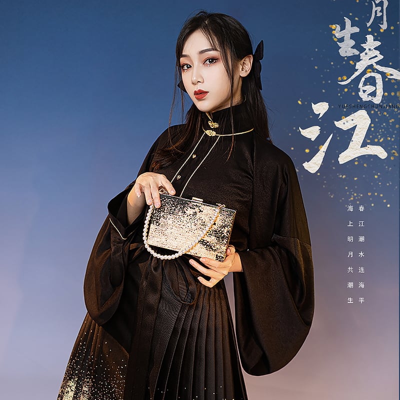 サブカル 服 地雷系 通販 ?梦シリーズ 長袖シャツ 漢服 中華風 レトロ スタンドカラー ドロップショルダー 麗人 大人 ゴシック 闇かわいい ストリート系