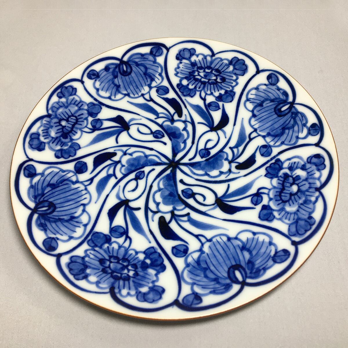 捻草花文（ねじそうかもん）ティーカップ | 京の器 竹峰窯 Chikuhougama -