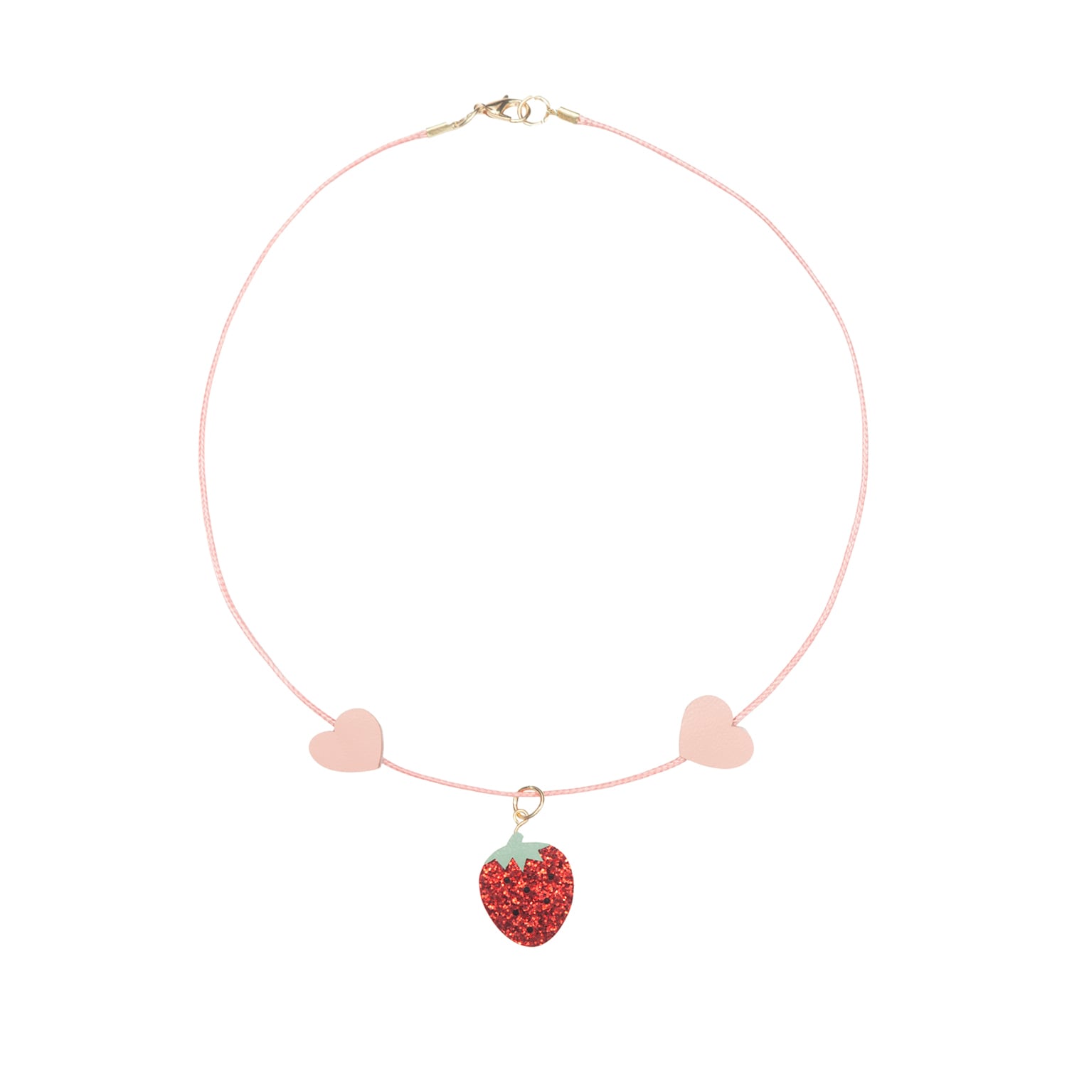 Y218R-Strawberry Fair Necklace-RED