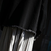 KUON / GANKO別注 Sashiko Kimono Sleeve Cutoff Denim shirt jacket レディースコーディネート
