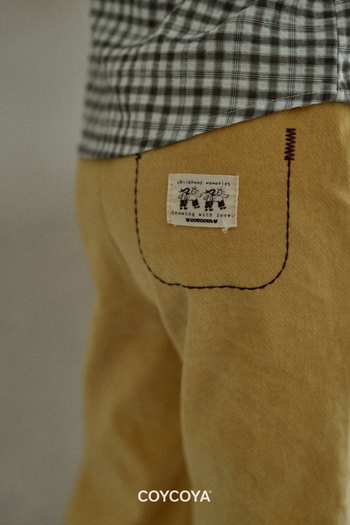 COYCOYA［取寄］velvet 9分丈 bootscut pants 26autumn