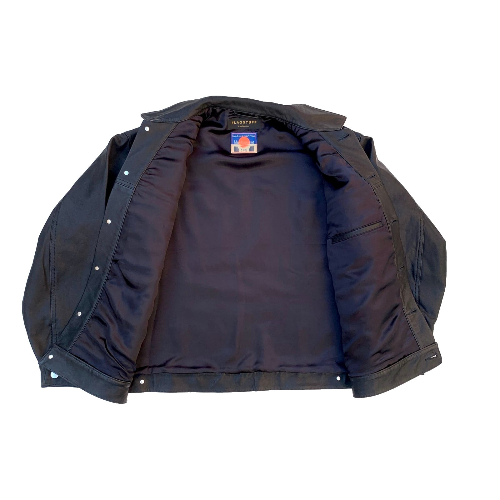 F-LAGSTUF-Fxblackmeans 
コインケース F-LAGSTUF-F (フラグスタフ)】 blackmeans レザージャケット