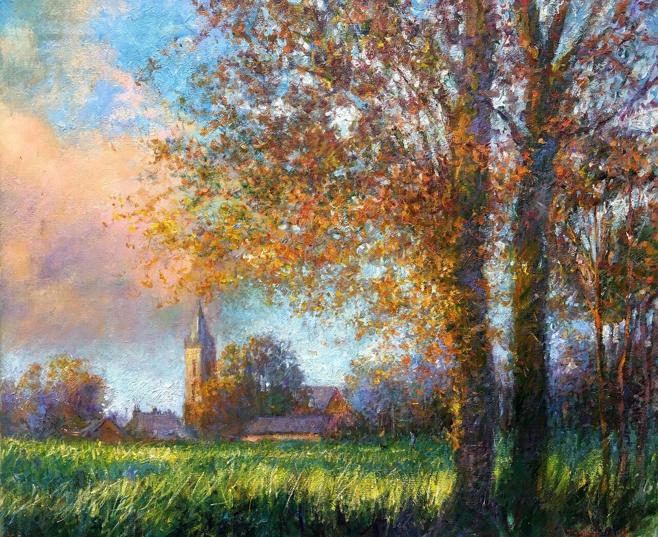 斜光と秋の訪れ | Long sunbeams and Autumn shadows