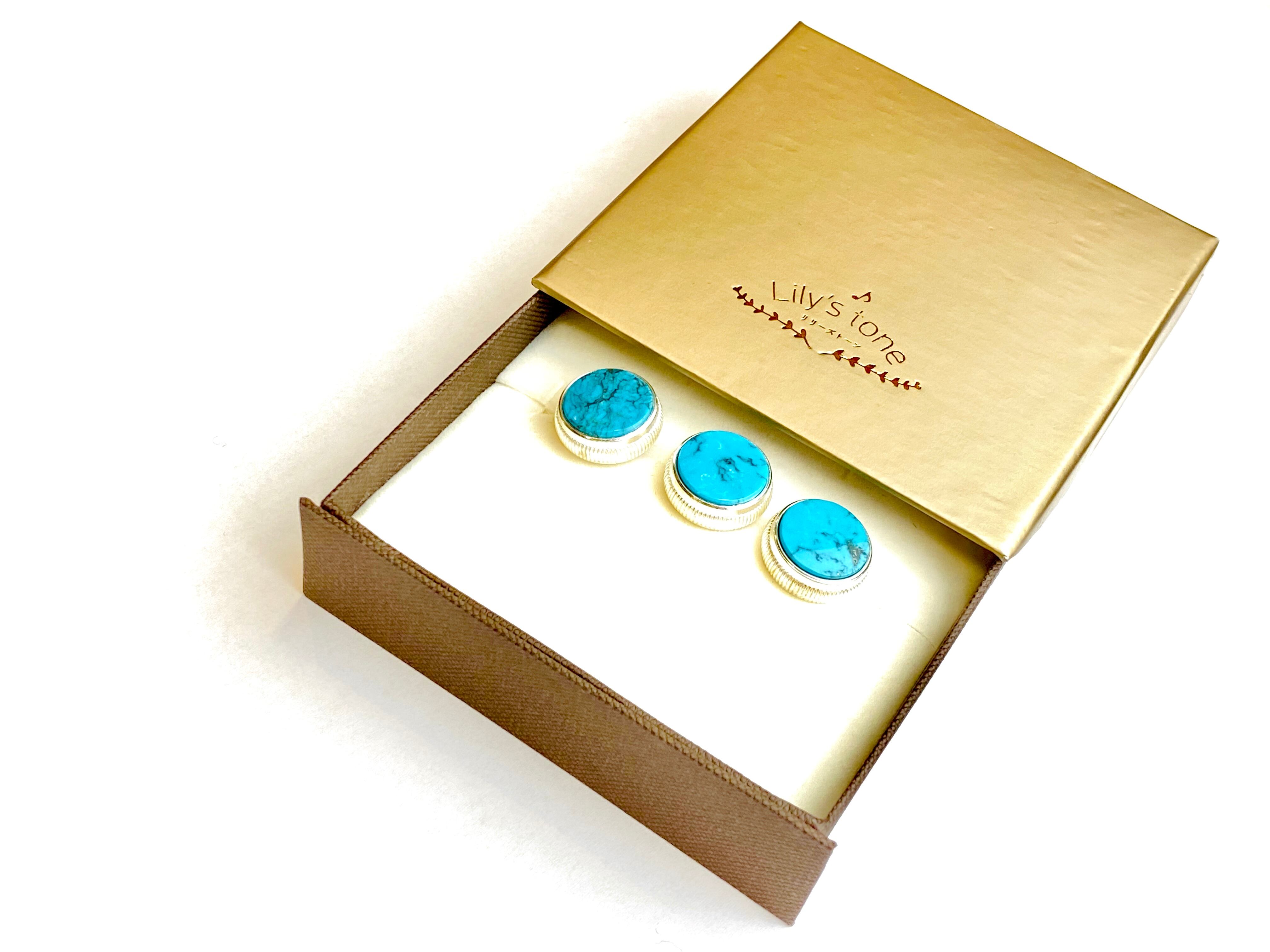 残小】トランペット用ピストンボタン｜金メッキ仕上げ・3個セット