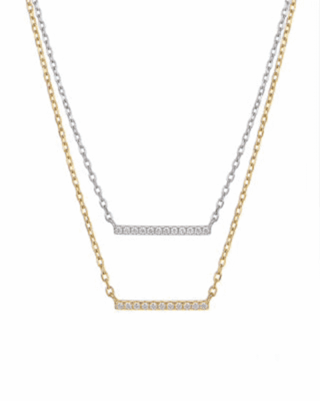 bar necklace