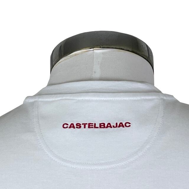 カステルバジャック CASTELBAJAC 半袖Tシャツ 7213172120-1 シロ カステルバジャック CASTELBAJAC 半袖Tシャツ 7213172120-1 シロ