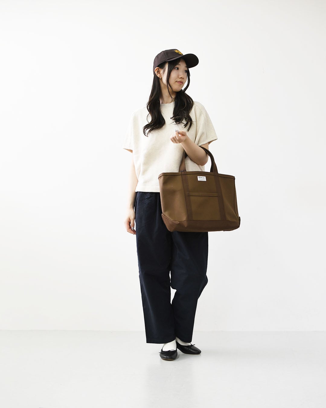 ORCIVAL[オーチバル・オーシバル] CANVAS TOTE BAG MEDIUM-SOLID- [OR