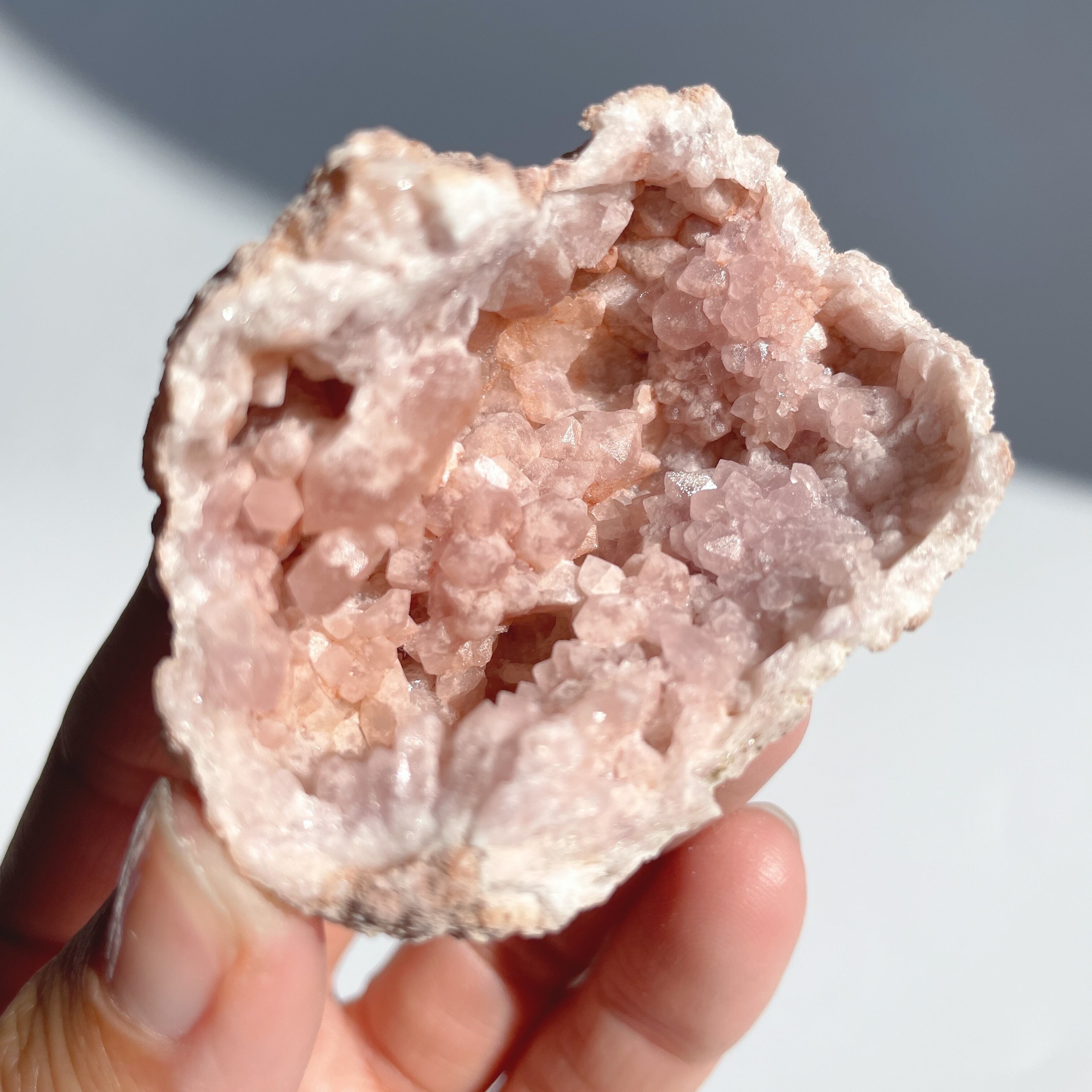 ピンクアメジスト原石／ジオード 11◇ Pink Amethyst Geode◇天然石