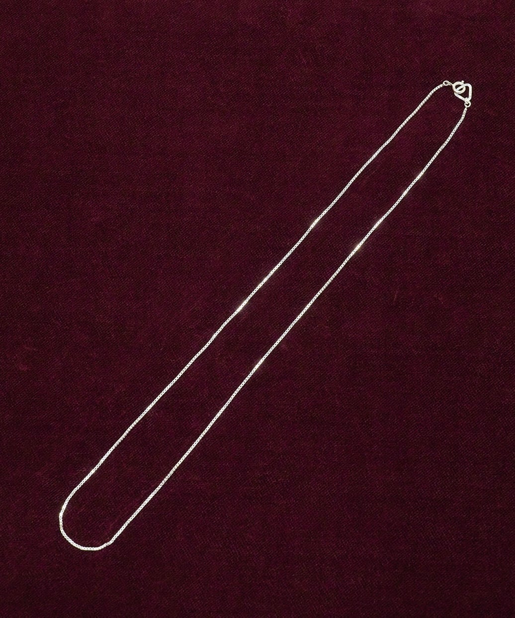 UNUSED / UH0624 VENETIAN CHAIN NECKLACE 太 NECKLACE SILVER 925