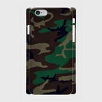 アメリカ軍ウッドランド迷彩 iPhoneケース