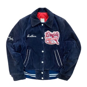 80s varsity jacket corduroy