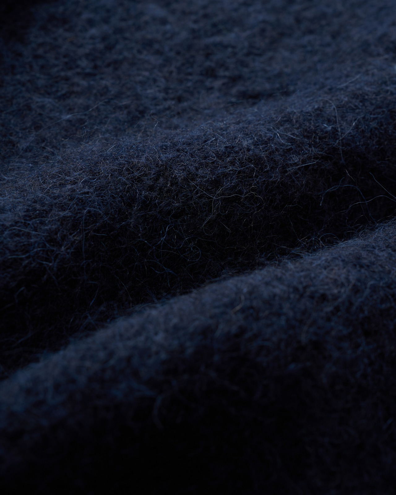 Fluffy Alpaca Polo Knit