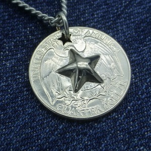 〚5/7値上げ¥6,600に☝〛【一番人気】★amp japan HYJKS-106／Bump Out Star 25c Necklace