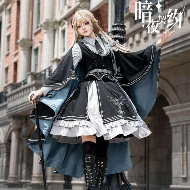 ゴスロリファッション 通販 With U 第16位 軍服 ミリタリー 豪華 セットアップ 5点セット 撮影会 イベント ステージ衣装