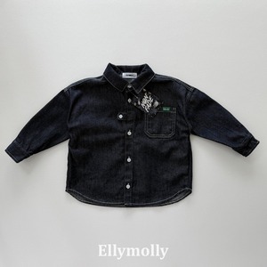 【予約】ELLY MOLLY Non-fade corduroy shirt