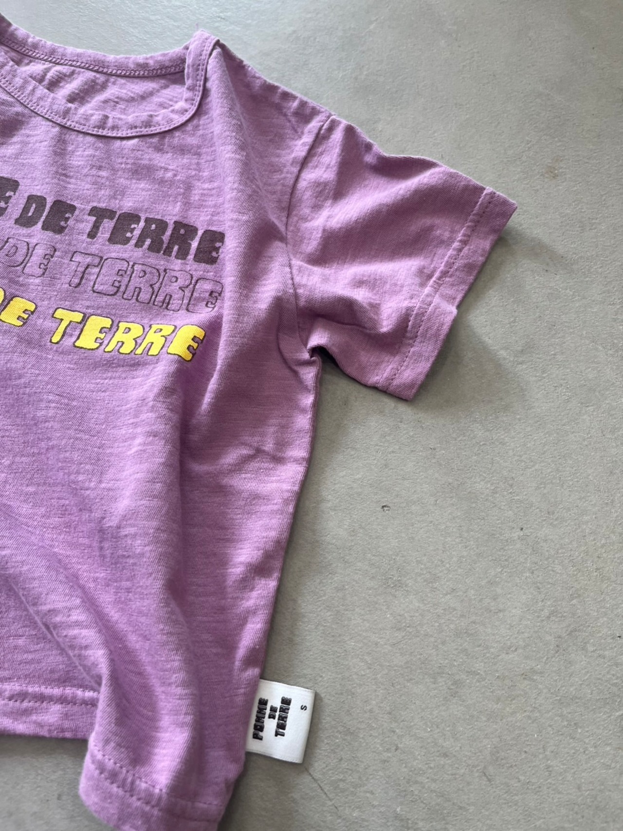 【pomme de terre】ジャガイモT　ラベンダー 90~110cm - 4