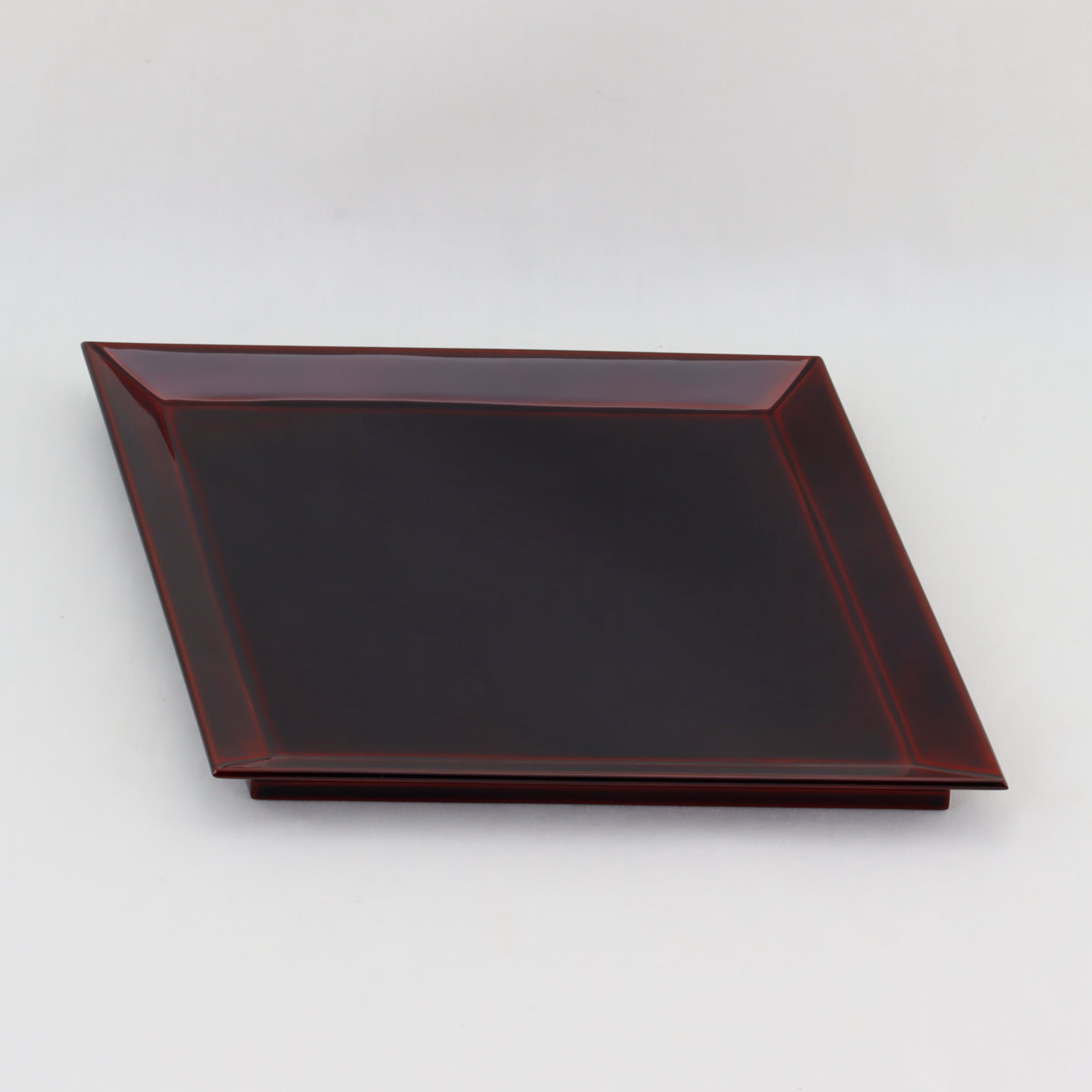 1235 輪島塗／干菓子器／菱形／溜塗 | 輪島塗 加藤漆器店 公式