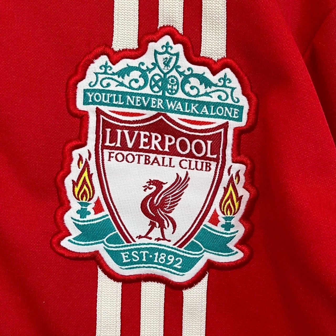 adidas アディダス トラックジャケット L 刺繍ロゴ リバプール | 古着