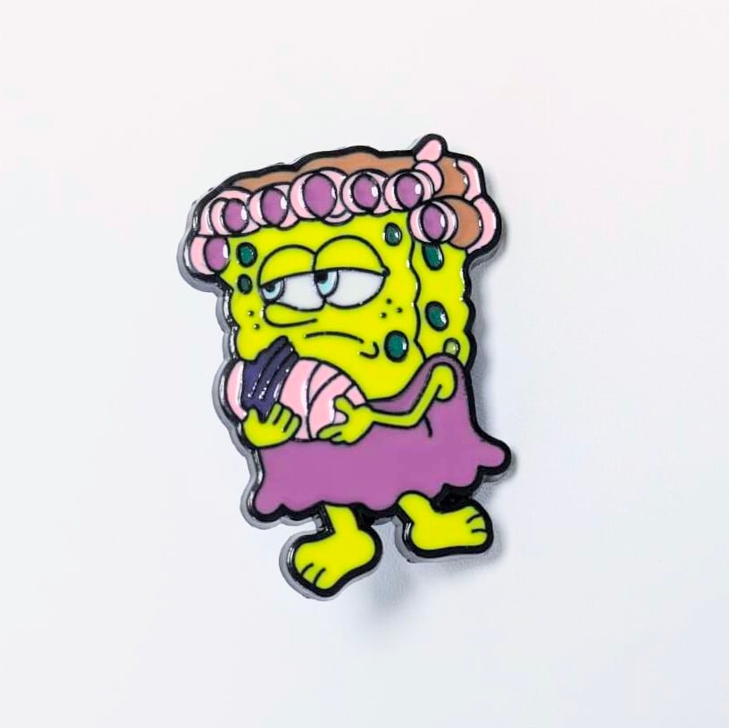 送料無料！ ★ピンズ PINS★ピンバッジ 【 SpongeBob SquarePants （ スポンジボブ ） 】 〚アメリカン雑貨 アメトイ〛