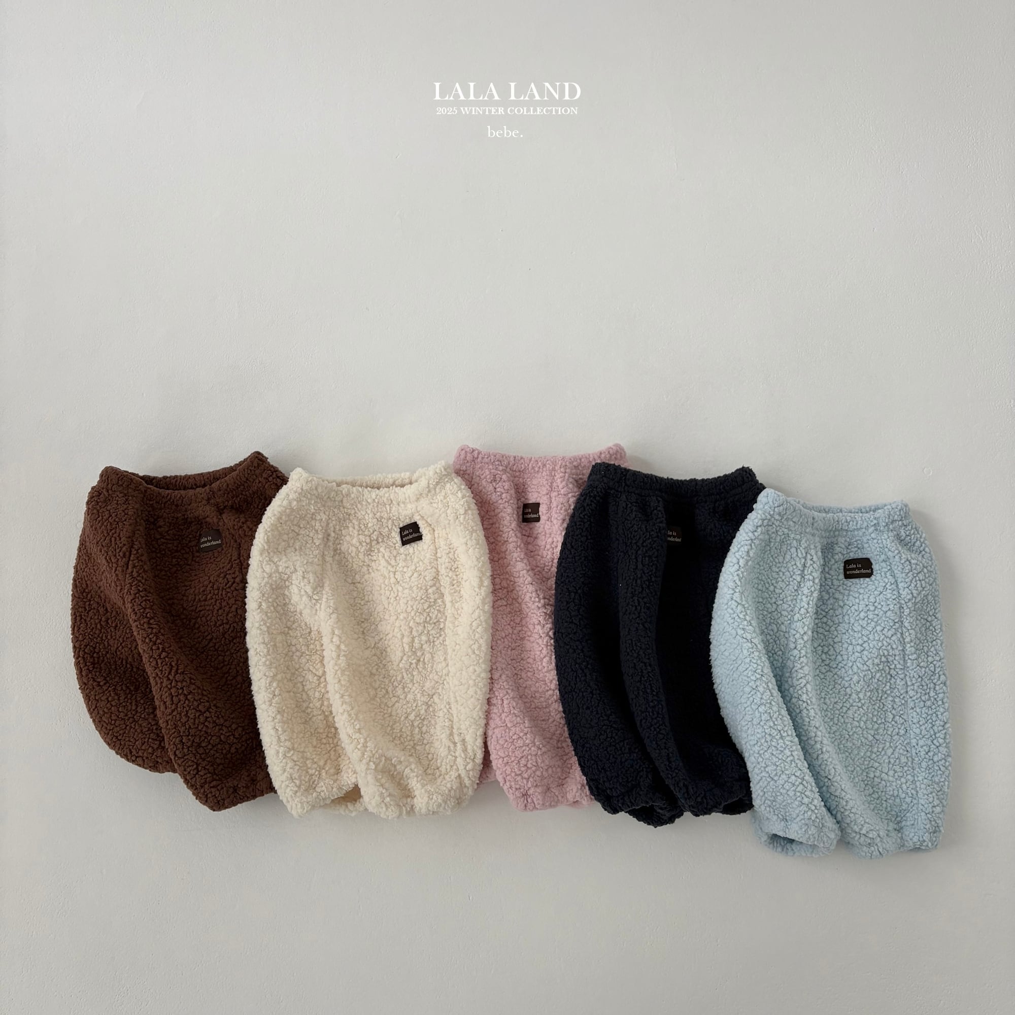 【予約】Fleece Sausage Pants