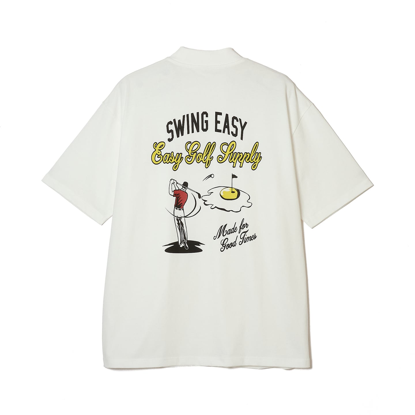 EasyGolf MOCK NECK TEE (OFF) | ENTI