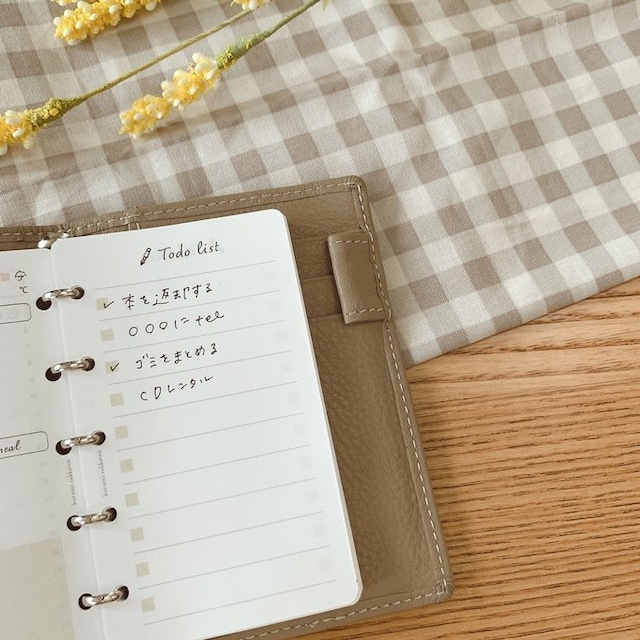 マイクロ5サイズ/todoリストリフィル