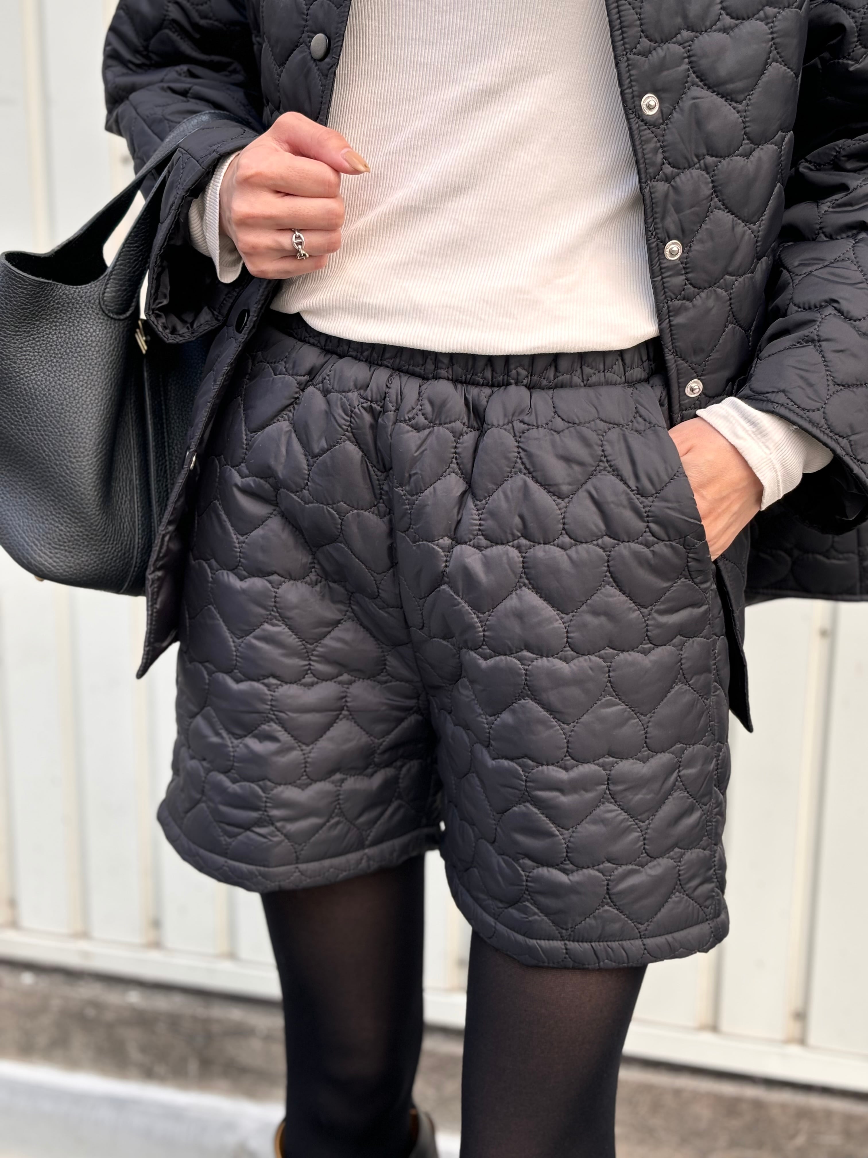 ◇即納◇ハートキルティングショートパンツ（ご注文から1-4営業日でお