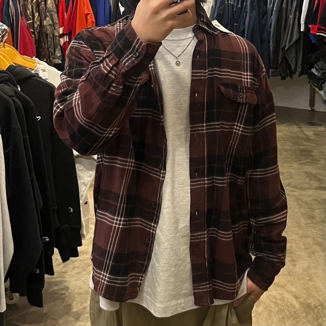 【GEORGE】フランネルシャツ