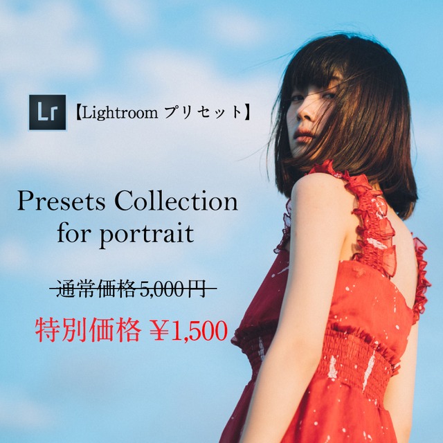 Presets Collection for Portrait Lightroom Classic CC用プリセット